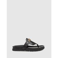 guess chanclas sandalia de dedo farron negro para mujer
