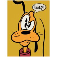 pyramid lienzo disney pluto snack 30x40