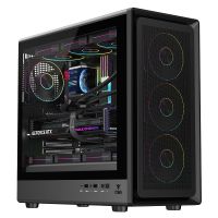 carcasa itek meshcore 36b torre gaming rgb atx