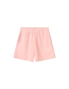 Pantalones Puma Essentials Script High-Wais Mujer Rosa