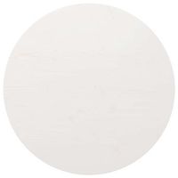 tablero de mesa redondo madera maciza de pino blanco o90x3 cm vidaxl