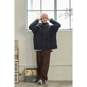 Kappy Design Pantalones Two Tuck Wide Denim para hombre