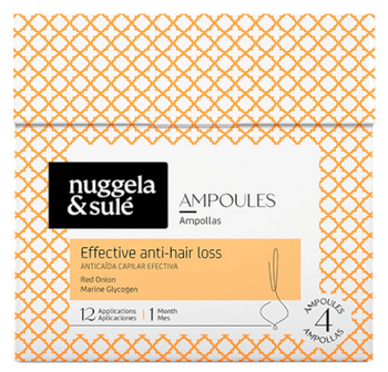 Nuggela & Sulé Ampolla Anticaída Efectiva 4x10 ml