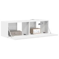 mueble de tv  mueble de salon  gabinete de tv montado en la pared brillante 98 x 31 x 295 cm