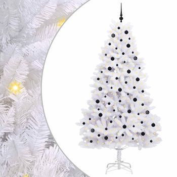 Árbol De Navidad | Decoraciones De Navidad Artificial Con Ramas Articuladas 240 Cm