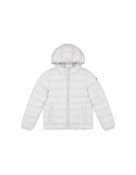 Chaqueta Champion Hooded Polyfilled Legacy Blanco Mujer