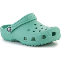 crocs zuecos classic kids clog jade stone 206991-3ug para nino