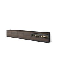 mueble tv estepona-02 con chimenea electrica y almacenaje