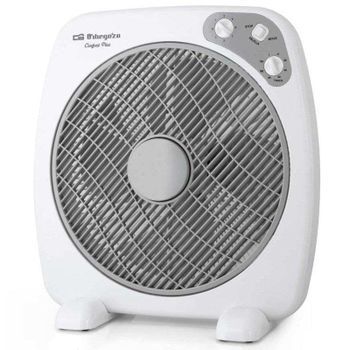 Ventilador de Suelo Orbegozo BF 0140 60W 3 Velocidades Difusor Rotativo Temporizador Silencioso