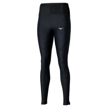 Mizuno Trail Multipocket Mallas Para Correr Mujeres-Negro