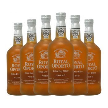 Royal Oporto Vino Generoso Dry White Porto 75 Cl 19% Vol. (pack De 6 Unidades)