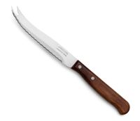 cuchillo para queso hoja serrada de 105 mm mango madera