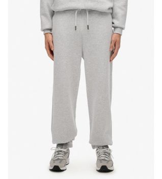 Superdry para hombre. M7011421A Pantalón Jogger Blank Oversized gris (L), Casual, Algodón