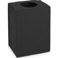 brabantia rectangular 55-litre laundry bag - black black