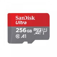 sandisk ultra microsdxc 256gb uhs-i a1 clase 10 con adaptador