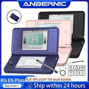 Consola de Juegos Retro Portátil Anbernic RG DS Plus Linux 4.3