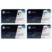 original multipack hp colour laserjet cp4525n printer toner cartridges 4 pack -ce260x