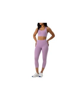 Mallas de Fitness Ditchill Cropped Legging Magny Mujer Morado