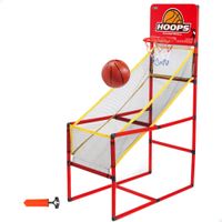 cb sports - canasta de baloncesto infantil con retorno de balon estructura metalica 41 x 80 x 120 cm balon e hinchador incluidos ideal para jugar en casa