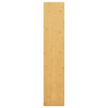 Estante De Pared | Estante Flotante De Bambú 100x20x4 Cm