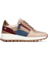 de refresh refresh 173243 con detalles multicolor y animal print beige