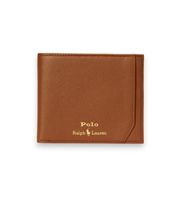 polo ralph lauren para hombre 405963228002 cartera billetera de piel suave marron osfa casual clasico