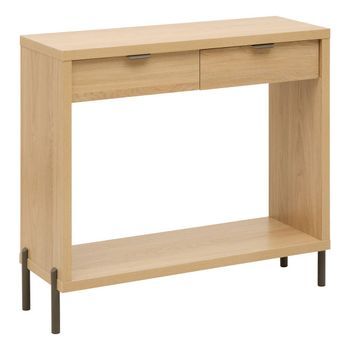 Mesa Auxiliar Alvo Rectangular, 32 X 92,5 Cm, Color Beige - 5 Five Simply Smart