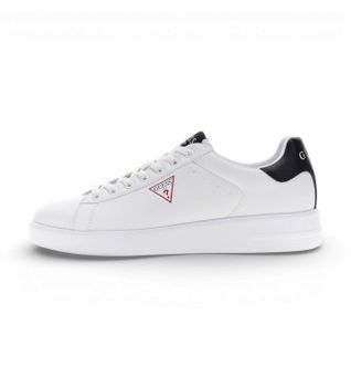 Guess para hombre. FMJYUKELE12 Zapatillas Yukern blanco (45), Plano, Cordones, Casual