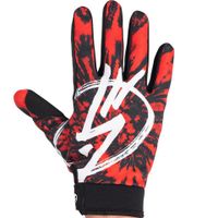 shadow jr conspire gloves - red tye die youth small