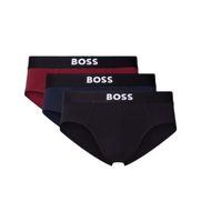 boss para hombre 50546561 set de tres slips one multicolor xs homewear poliester