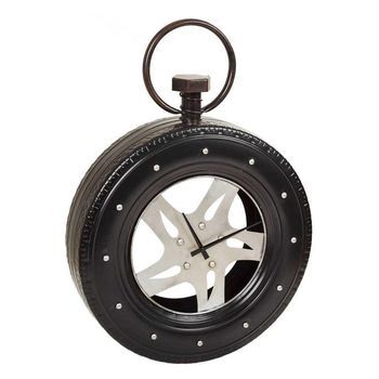 Reloj De Metal Negro 51x14,5x72