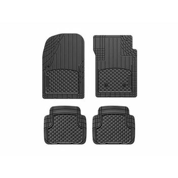 Trim to Fit All Weather Mats (Set  of 4) Black