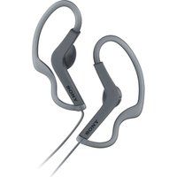 sony mdr-as210ap sports earphones - black black
