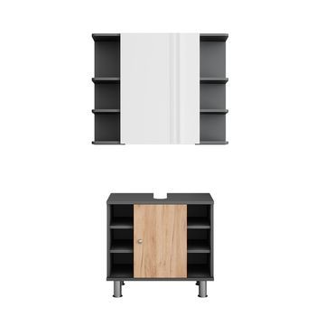 Conjunto De Muebles De Baño Fynn 2 Partes Vicco