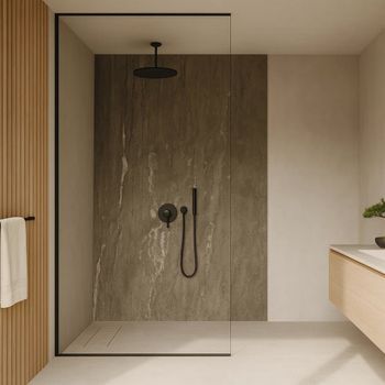 Revestimiento Pared Bladel 12 Paneles Pvc 120x60cm - Ash Grey [neu.haus]