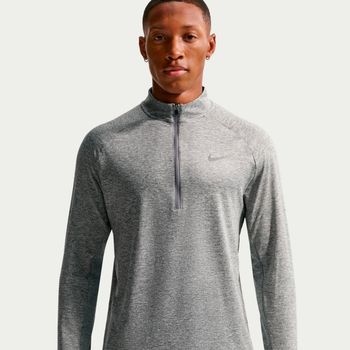Nike Stride Half-Zip  Camiseta de running Hombres - gris, plateado