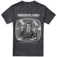 steven rhodes camiseta newsflash para hombre