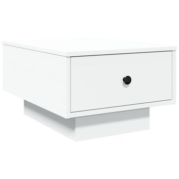 Mesa De Café | Mesa De Centro Madera De Ingeniería Blanco 60x45x31 Cm