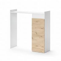 armario para lavadora alf 99 x 98 cm con 2 cajones vicco
