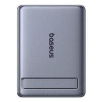 power bank baseus 5000 mah cargador inalambrico 5 w gris