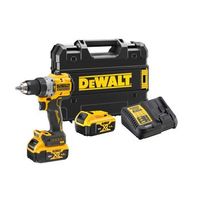 dewalt dcd805p2t-qw taladro percutor compacto sin escobillas xr 18v li-ion 5ah