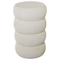 pedestal ceramica 50cm gris arena