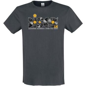Amplified Clothing Camiseta manga larga Discs para hombre