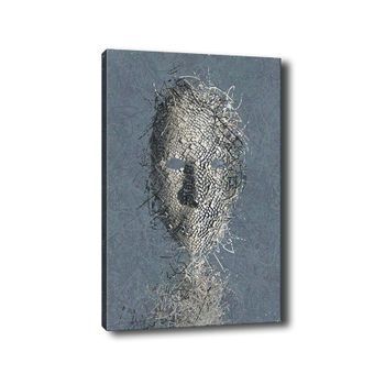 Pintura Decorativa Lienzo Canvas Tablo-136 Multicolor 70x100 Cm