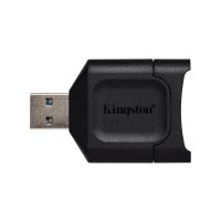 lector de tarjetas sd kingston mobilelite plus usb 32 gen 1 uhs-ii negro compacto