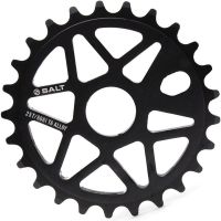 salt comp alloy sprocket black  25t