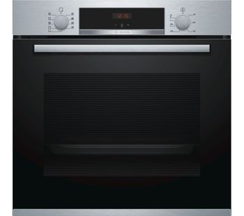 BOSCH HBS534BS0B Electric Oven - Stainless Steel, Stainless Steel
