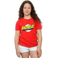 the big bang theory camiseta bazinga para nina