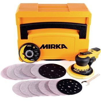 Lijadora Orbital Mirka Deros Ii 5650 - Ø 125/150 Mm - Mirka - Con Estuche - Mid5650404ca