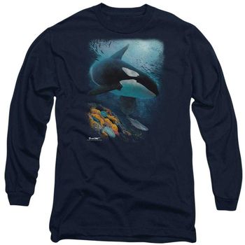 Wildlife Camiseta manga larga Saln Hunter para mujer